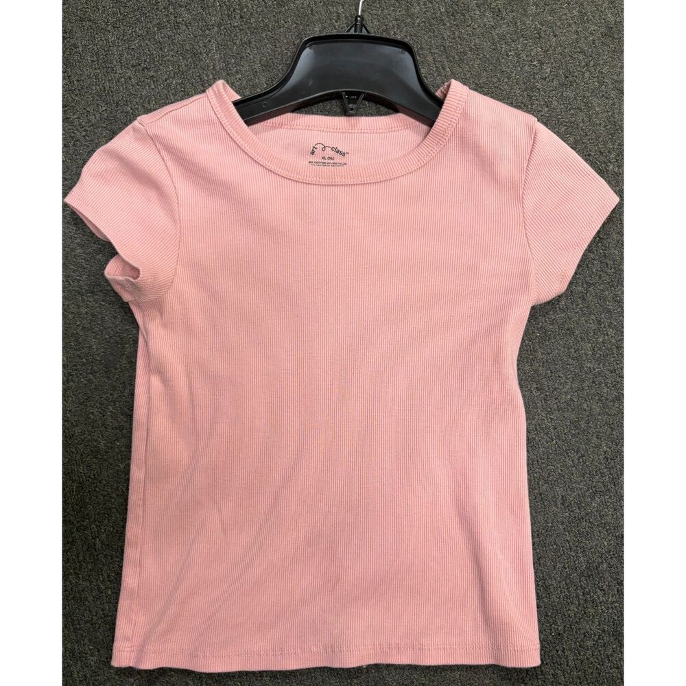 Art Class Ribbed Short Sleeve T-Shirt